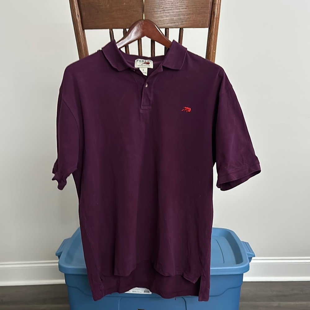 Abercrombie & Fitch Purple Polo Shirt